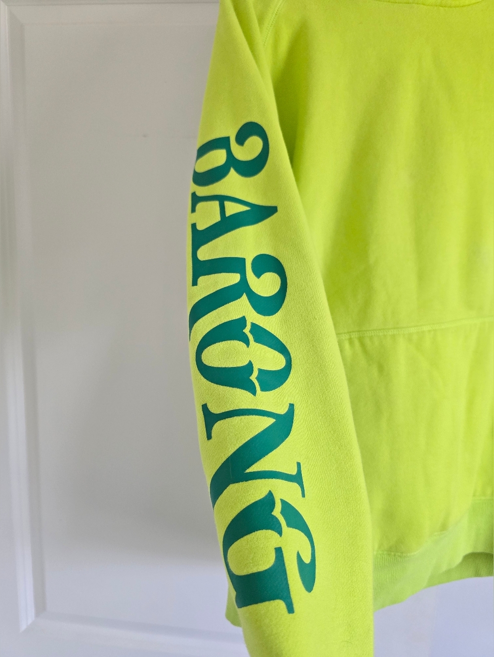 Barong Family Neon Green Hoodie Yellow Claw Amsterdam Festival Merch Unisex L - Picture 5 of 12
